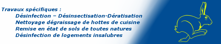 Dsinfection Dsinsectisation Dratisation