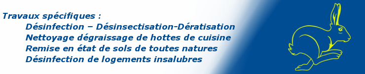 Désinfection Désinsectisation Dératisation